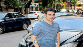Arbaaz Khan snapped at A’Kreations in Bandra