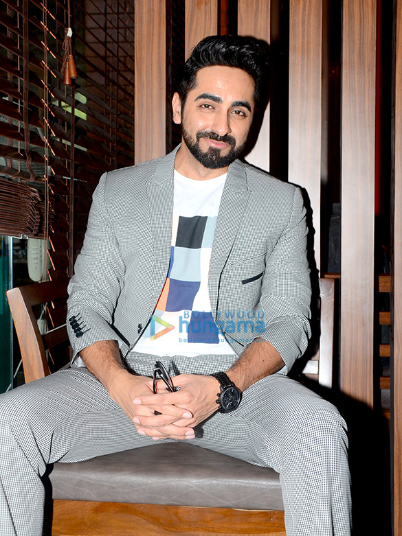 Ayushmann Khurrana hosts a lunch session with media photographers Ayushmann Khurrana hosts a lunch session with media photographers