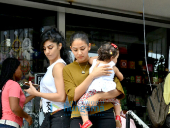 Mira Rajput and Misha Kapoor snapped post shopping in Bandra
