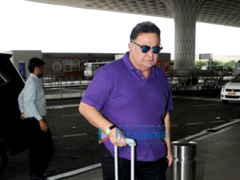 Sidharth Malhotra, Kriti Sanon and Rishi Kapoor snapped at the airport