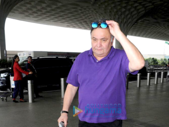 Sidharth Malhotra, Kriti Sanon and Rishi Kapoor snapped at the airport