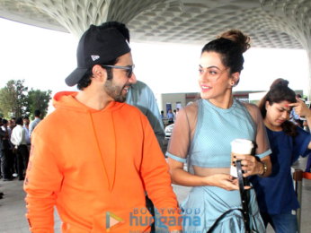 Shraddha Kapoor, Varun Dhawan and Taapsee Pannu snapped at the airport