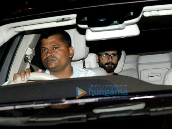 Shahid Kapoor and Mira Kapoor snapped at Karan Johar's house
