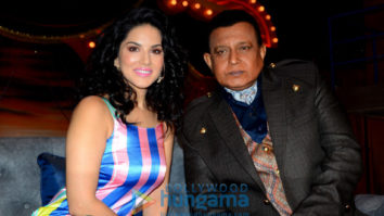 Sunny Leone snapped on the sets of The Drama Company