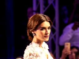 Sidharth Malhotra, Kriti Sanon and Karan Johar walk the ramp for Manish Malhotra’s Design One show in Dubai