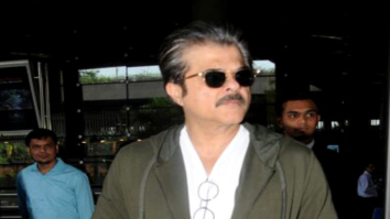 Anil Kapoor is seen sporting 'Fanney Khan' look whilst returning from Dubai
