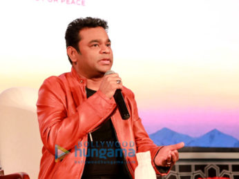 A.R. Rahman at the launch of The Sufi Route festival in India