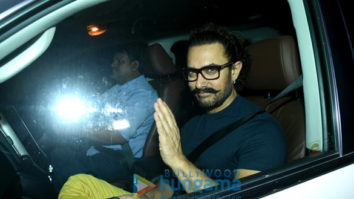 Aamir Khan, Alia Bhatt, Raju Hirani, Imtiaz Ali and Rana Daggubati arrive for Ranbir Kapoor’s birthday bash
