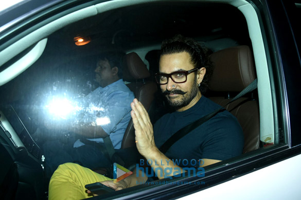 aamir khan alia bhatt raju hirani imtiaz ali and rana daggubati arrive for ranbir kapoors birthday bash 1
