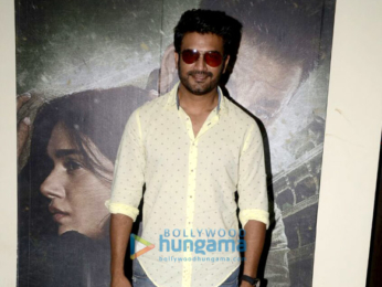 Aditi Rao Hydari and Sharad Kelkar snapped promoting Bhoomi