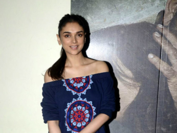 Aditi Rao Hydari and Sharad Kelkar snapped promoting Bhoomi