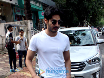 Ahaan Shetty snapped at a clinic