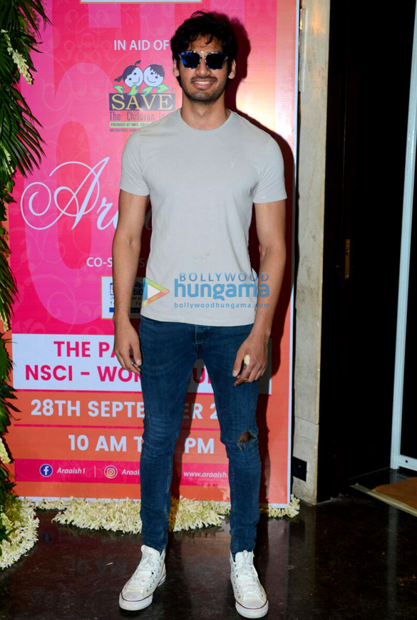 ahan shetty mana shetty snapped at araaish launch 2