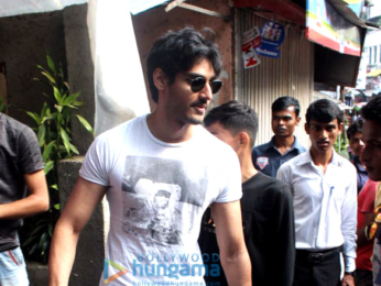 Ahan Shetty snapped in Mumbai