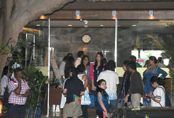 aishwarya anil and rakeysh snapped post meeting 1