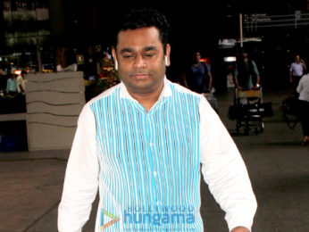 Ajay Devgn, A. R. Rahman, Ileana D'Cruz, Emraan Hashmi, Sushmita Sen, Shriya Saran, and others snapped at the airport