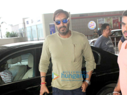 Ajay Devgn, Tamannaah Bhatia and Karan Singh Grover snapped at the airport