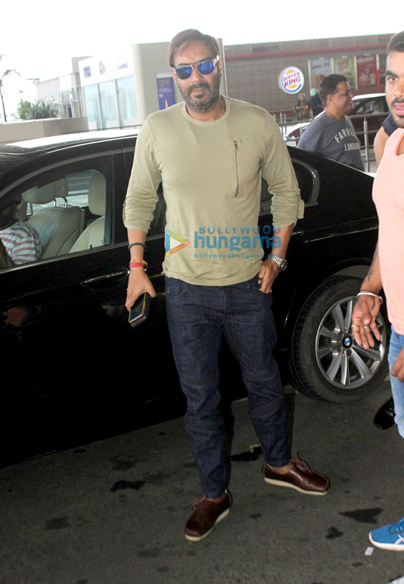 ajay tamannaah and karan singh snapped at the airport 1