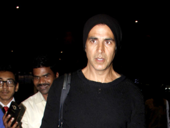 Akshay Kumar & family return from his birthday celebrations abroad
