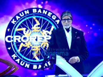 Amitabh Bachchan shoots Kaun Banega Crorepati episode with Super Dancer contestants