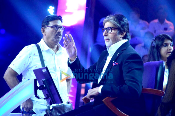 amitabh bachchan shoots kaun banega crorepati episode with super dancer contestants 2