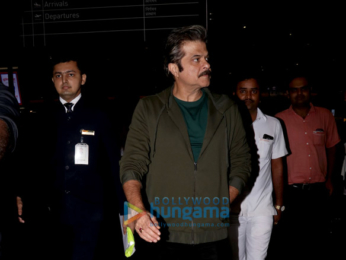 Anil Kapoor and Prachi Desai snapped at the airport