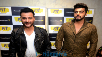 Arjun Kpaoor and Chunkey Pandey grace the launch of Fit by Ravissant in Delhi