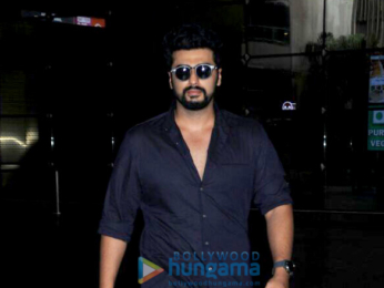 Arjun Kapoor and Ayushmann Khurrana snapped at the airport