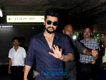 Arjun Kapoor and Ayushmann Khurrana snapped at the airport