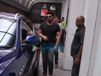 Arjun Kapoor spotted at Ashutosh Gowariker's office in Khar