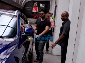 Arjun Kapoor spotted at Ashutosh Gowariker's office in Khar