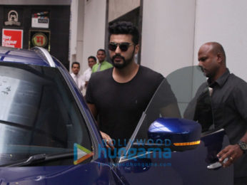 Arjun Kapoor spotted at Ashutosh Gowariker's office in Khar