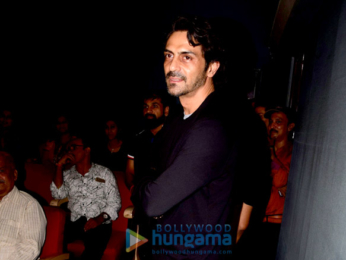 Arjun Rampal hosts a screening of the film Daddy for the Gawli family