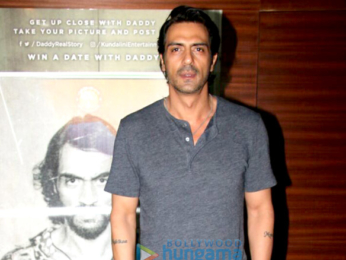 Arjun Rampal snapped promoting his film Daddy
