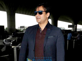 Arjun Kapoor, Vivek Oberoi and Pritam Chakraborty snapped at the airport in the morning