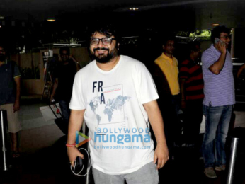Arjun Kapoor, Vivek Oberoi and Pritam Chakraborty snapped at the airport in the morning