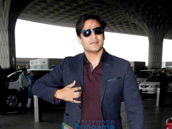 Arjun Kapoor, Vivek Oberoi and Pritam Chakraborty snapped at the airport in the morning