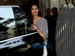 Athiya Shetty snapped at Ashutosh Gowariker’s office