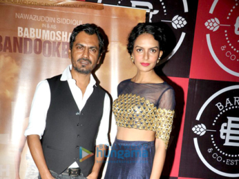 Cast and crew of the film 'Babumoshai Bandookbaaz' grace the film's success bash