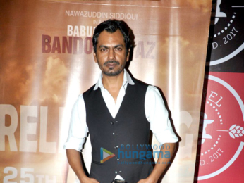 Cast and crew of the film 'Babumoshai Bandookbaaz' grace the film's success bash