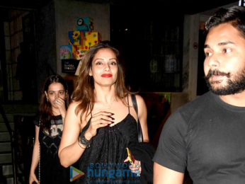 Bipasha Basu and friends snapped post dinner in Bandra