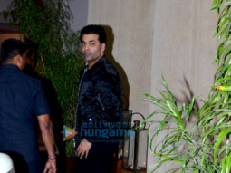 Karan Johar and Sidharth Malhotra snapped post dinner at Manish Malhotra’s house