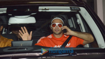 Ranveer Singh snapped after dubbing for ‘Padmavati’