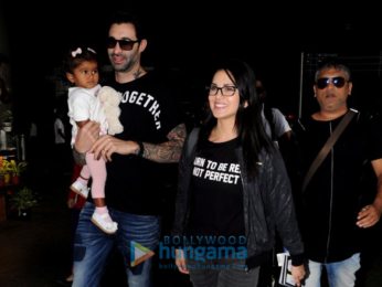 Taapsee Pannu, Varun Dhawan, Jacqueline Fernandez, Sunny Leone & Daniel Weber snapped at the airport