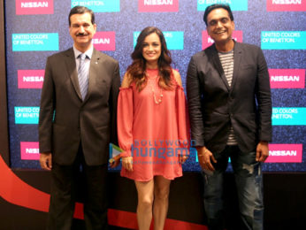 Dia Mirza graces the launch of new Nissan India Micra 'Fashion Edition'