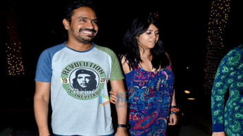 Ekta Kapoor and friends snapped post dinner at Yauatcha in Bandra