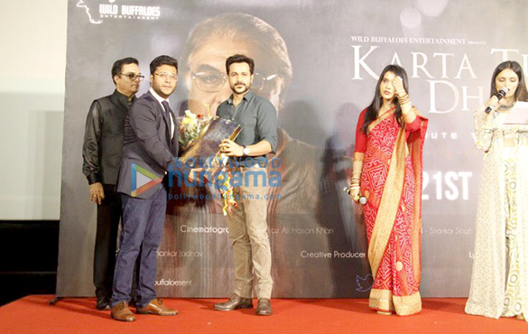 emraan hashmi amruta fadnavis launch divyansh pandits short film karta tu dharta tu a tribute to mumbai police 3
