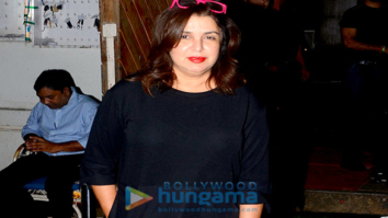 Farah Khan and Ali Asgar snapped at Mirabella