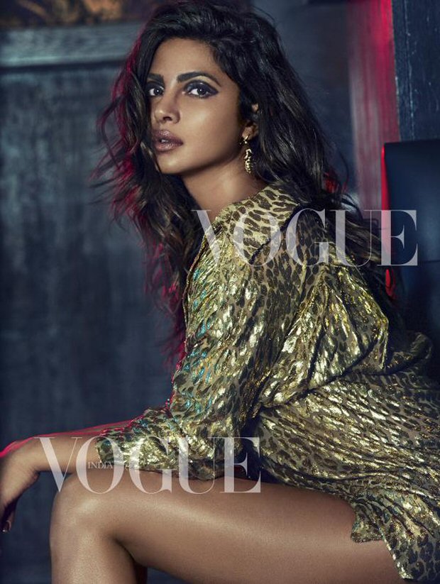 HOLY SMOKES Priyanka Chopra is a sultry siren on the cover of Vogue India3