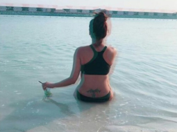 HOT! Daisy Shah flaunts her lower back tattoo in this sizzling image